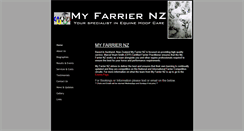 Desktop Screenshot of myfarrier.co.nz